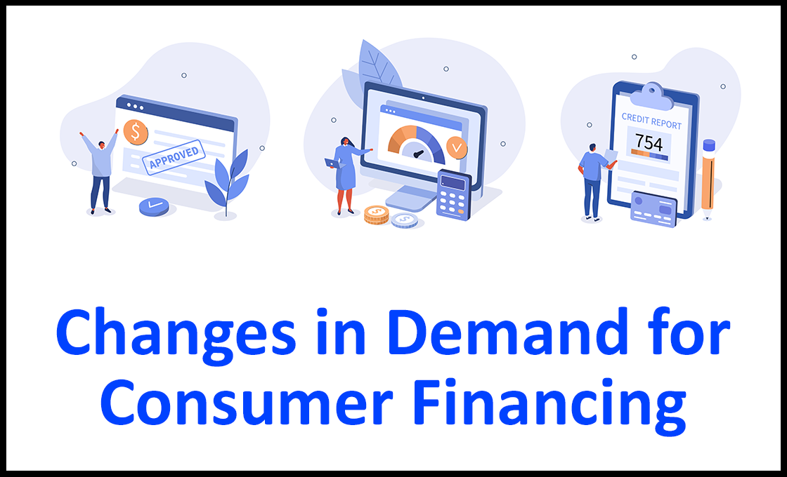 Consumer Financing demand changes