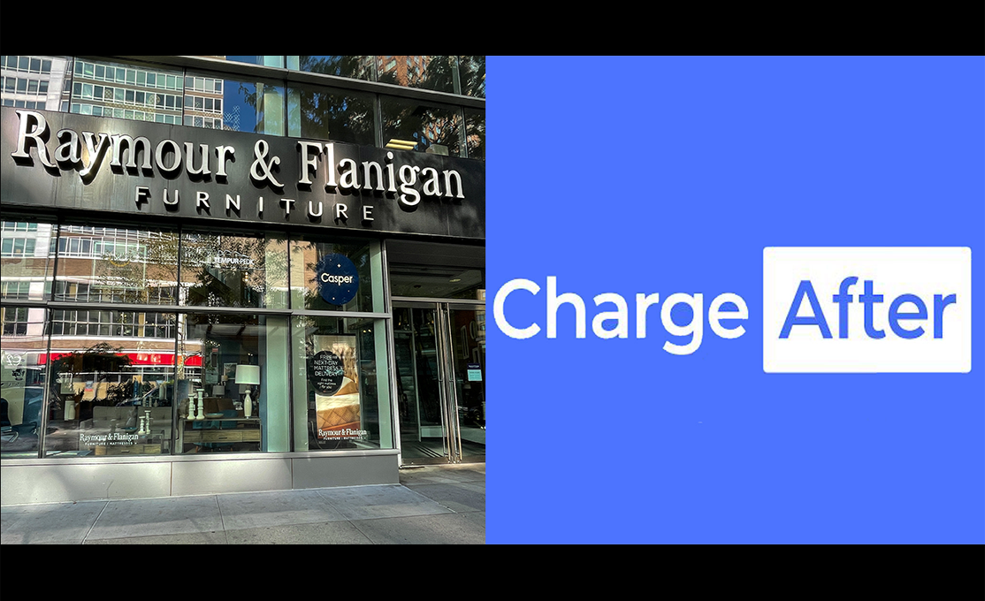 Raymour & Flanigan Selects ChargeAfter to Power Point-of-Sale Financing Online and In Stores