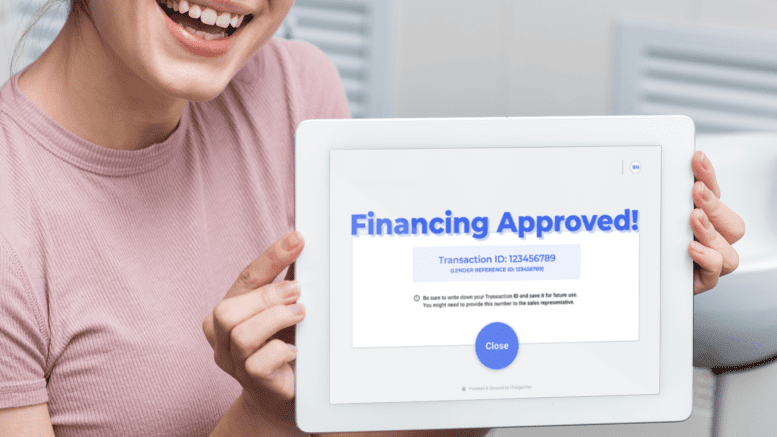 Dental Financing approved through ChargeAfter