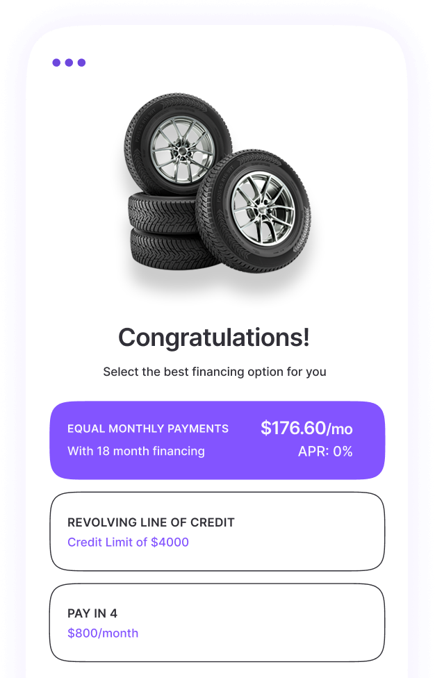 tire financing